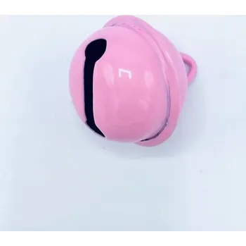 Rolnička kovová růžová 18mm (1ks)