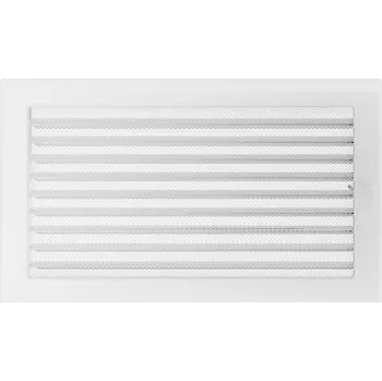 Krbová obestavba Krbová mřížka 22x37 BASIC bílá s žaluzií
