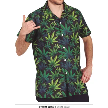 Karnevalový kostým Guirca Triko s motivem konopí Velikost: 52 – 54 (L)