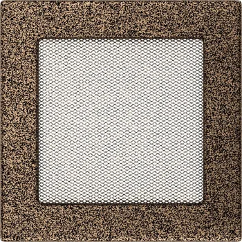 Krbová obestavba Krbová mřížka 17x17 BASIC staré zlato