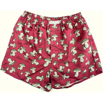 Trenýrky Les Houbeles Trenýrky "Hříbky" - vínové Velikost: L