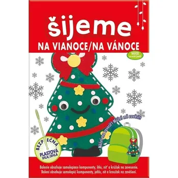 kreativní sada EASY CRAFT Kreativní VÁNOČNÍ tvoření - šijeme z plsti - Vánoční Stromeček