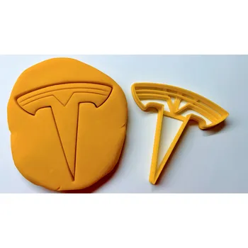 Dortová svíčka Tesla #1 vykrajovátko