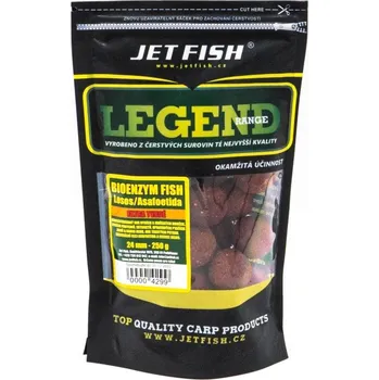 Boilies Legend Range - Extra tvrdé boilie 250g - 24mm : BIOENZYM FISH_LOSOS/ASA