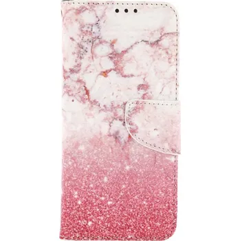 Pouzdro na mobilní telefon Pouzdro Xiaomi Redmi Note 11 knížkové Růžový mramor (kryt neboli obal na Xiaomi Redmi Note 11)