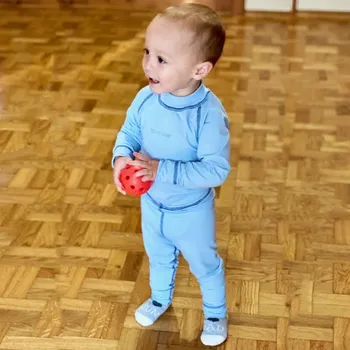 Dívčí oblečení TERMOVEL Dětský set KIDS SET BABY PCE modrá BARVA: modrá, VELIKOST: 90