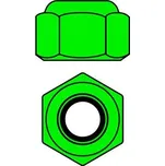 Team Corally Hliníkové Nylon STOPmatky M2 - zelené - 10 ks.