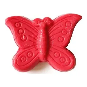 Mýdlo La Maison du Savon de Marseille Mýdlo animal - Červený motýlek s vůní malin 21g