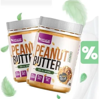 Cukrovinka Natural nutrition Peanut Butter - Arašídové Máslo 1 kg crunchy