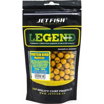 Boilies Legend Range boilie 200g -12mm : PROTEIN BIRD - MULTIFRUIT