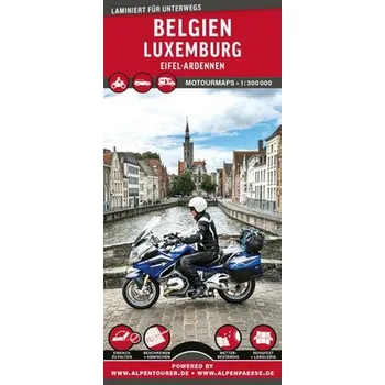 MoTourMaps Benelux Belgien . Niederlande . Luxemburg 1:300.000 - MoTourMedia