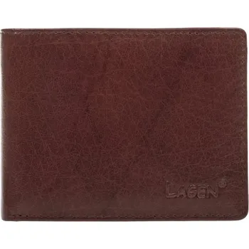 Peněženka Pánská kožená peněženka Lagen 02310008 hnědá