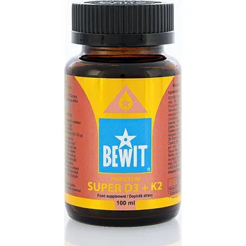 Přírodní produkt BEWIT PRAWTEIN SUPER D3 PLUS K2
