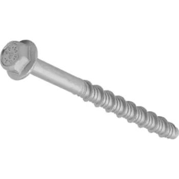 Šroub Tvrzený šroub do betonu 7,5 x 80 mm šestihranná hlava s límcem SW10 (50 ks/bal)