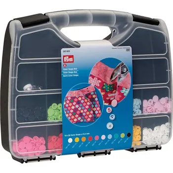 PRYM Box s barevnými patentkami "Color Snaps", 12,4 mm