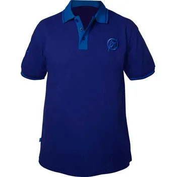Rybářské oblečení PRESTON INNOVATIONS Two Tone Blue Polo Shirt L