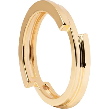 Prsten PDPAOLA Minimalistický pozlacený prsten Genesis Essentials AN01-898 48 mm + 2 měsíce na vrácení zboží