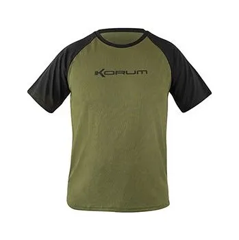 Rybářské oblečení KORUM DRI-ACTIVE SHORT SLEEVE SHIRT Velikost: XXXL