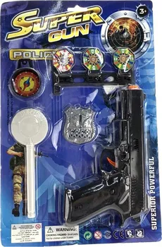 Dětská zbraň Alltoys Super Gun 169DU policejní set