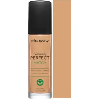 Make-up Miss Sporty Naturally Perfect Match make-up 10 Warm 30 ml