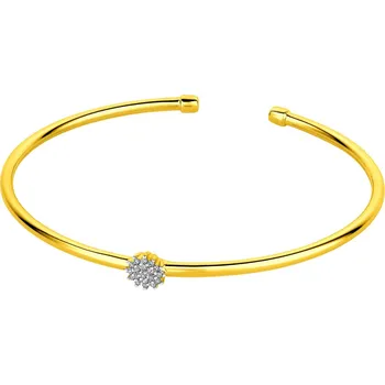 Náramek Zlatý náramek s diamanty - 0,07 ct - ryzost 585 - 220.673