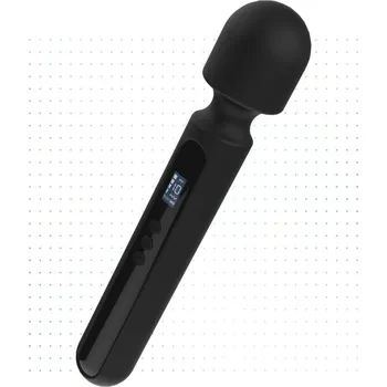 Vibrátor Blacq Digital Super Wand Vibrator Black