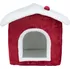Pelíšek pro psa Trixie Xmas Nevio jeskyňka 35 x 45 x 38 cm červená/bílá