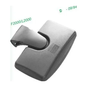 Auto zrcátko Rampové zrcátko 323x183, 24V, MAN F2000, L2000 9/94-, M2000 9/97-, poloměr zakřivení 300mm 8172