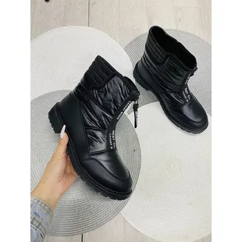 Dámská zimní obuv Dámské sněhule 3520-BL černé 37