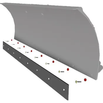 Radlice SHARK Plow rubber bar 132cm