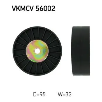 Rozvod motoru Vodící (vratná) kladka klínového řemenu pro SCANIA série 4 BUS, P, G, R, T (1995-) = SKF 20168