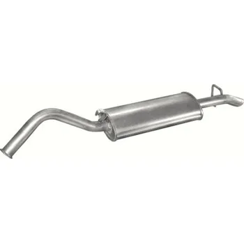 Výfukový systém Výfuk POLMO - zadní tlumič - díl výfuku AUDI 100 1.8, AUDI 100 1.9, AUDI 100 2.0, AUDI 100 2.0 Diesel, AUDI 100 2.0 Turbo Diesel, AUDI 100 2.1, AUDI 100 2.2, AUDI 100 2.4 Diesel (PR 01.10 [278-951])