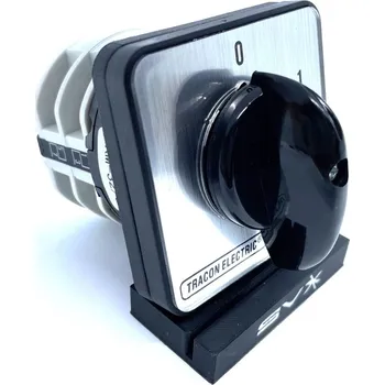 vypínač Tracon electric Vačkový vypínač motoru ON-OFF 63A 64x64mm