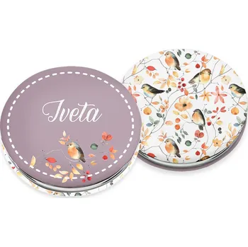 Kosmetické zrcátko Nekupto Kapesní zrcátko se jménem - Iveta