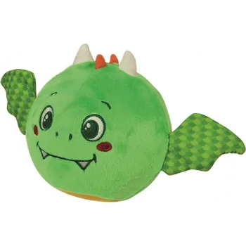 CLEMENTONI BABY Plyšový míček Dráček s chrastítkem