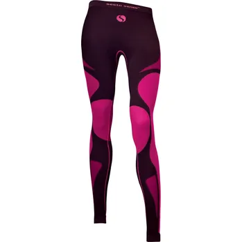 Dámské kalhoty Dámské kalhoty THERMO ACTIVE BLACK-BORDO M