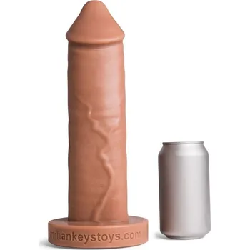 Dildo Mr. Hankey’s Toys Anaconda Medium, prémiové silikonové dildo s Vac-U-Lock 32 x 7,1 cm