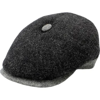 Čepice Fiebig - Headwear since 1903 Bekovka Hatteras od Fiebig - šedá pekařská bekovka / Bakerboy Velikost: 57 cm (M)