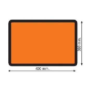 Reflexní cedule "ADR" pevná 400x300 mm 2564