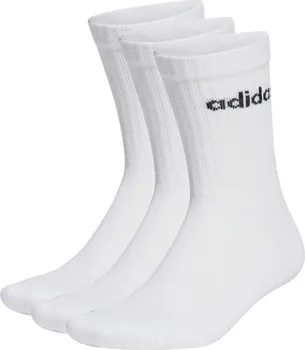 Pánské ponožky adidas Linear Crew Cushioned HT3455 3 páry
