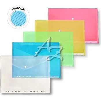 složka s drukem A4, PP, Eurozávěs, Diagonal, Modrá