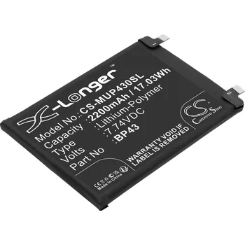 Počítač Baterie Cameron Sino CS-MUP430SL - neoriginální