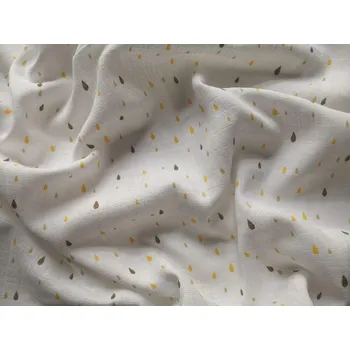 látková plena PREM Látková plena s potiskem Kapky Bavlna, 70/70 cm