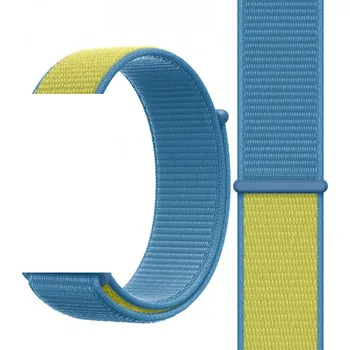 Příslušenství k chytrým hodinkám Nylonový provlékací 22mm sportovní řemínek mezinárodní pro Samsung / Huawei / Xiaomi / Garmin Typ: 90, Státní vlajka: Ukrajina