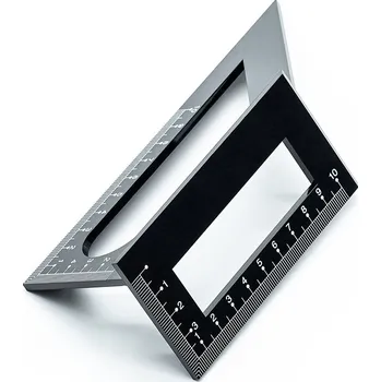 Úhloměr Japonské pokosové pravítko SK11 45 + 90° + 135° z polykarbonátu