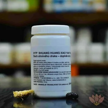 Přírodní produkt TCM Bohemia Shuang huang xiao yan pian 017P 100 tablet – osobní odběr v Pardubicích a Jihlavě