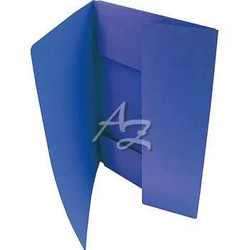 Pouzdro na mapu mapa 3klopá A4/5ks, karton, Classic, Modrá