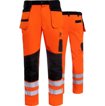 Pracovní oblečení Procera PRACOVNÍ KALHOTY DO PASU PROMONTER 260 ORANŽOVÉ HVP Velikost: 48