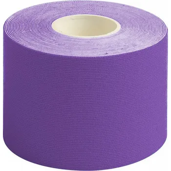Tejpovací páska YATE Kinesiology tape 5 cm x 5 m, fialová