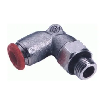 Fitinka Rychlo -spojka "L" Ø8, s vnějším trubkovým závitem 1/4"- otočná 11823